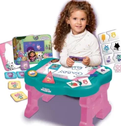 Lisciani Giochi Pupitre des apprentissages et jeux Gabby et la maison magique^ Autres Apprentissages