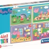 Clementoni Puzzle 4 En 1 - Peppa Pig^Enfant Puzzles Bébés Et Enfants