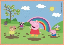 Clementoni Puzzle 4 En 1 - Peppa Pig^Enfant Puzzles Bébés Et Enfants