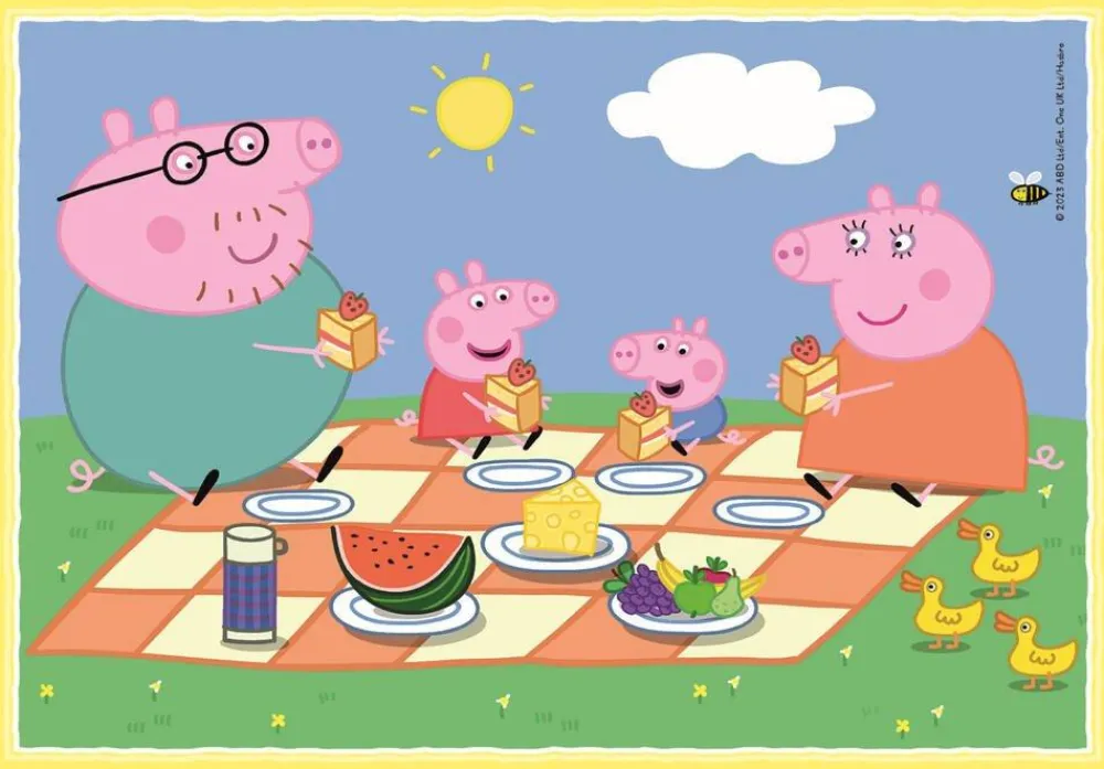 Clementoni Puzzle 4 En 1 - Peppa Pig^Enfant Puzzles Bébés Et Enfants