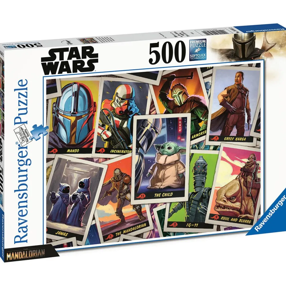 Ravensburger Puzzle 500 pièces : Baby Yoda Star Wars The Mandalorian^ Puzzles De 500 À 999 Pièces