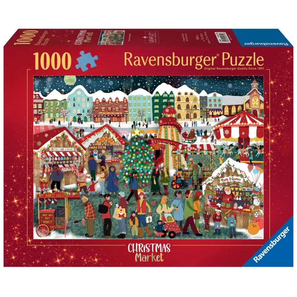 Ravensburger Puzzle 1000 pièces le Marché de Noël^ Puzzles De 1000 À 1499 Pièces