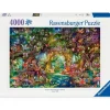 Ravensburger Puzzle 4000 pièces Le royaume des fées^ Puzzles De Plus De 2000 Pièces