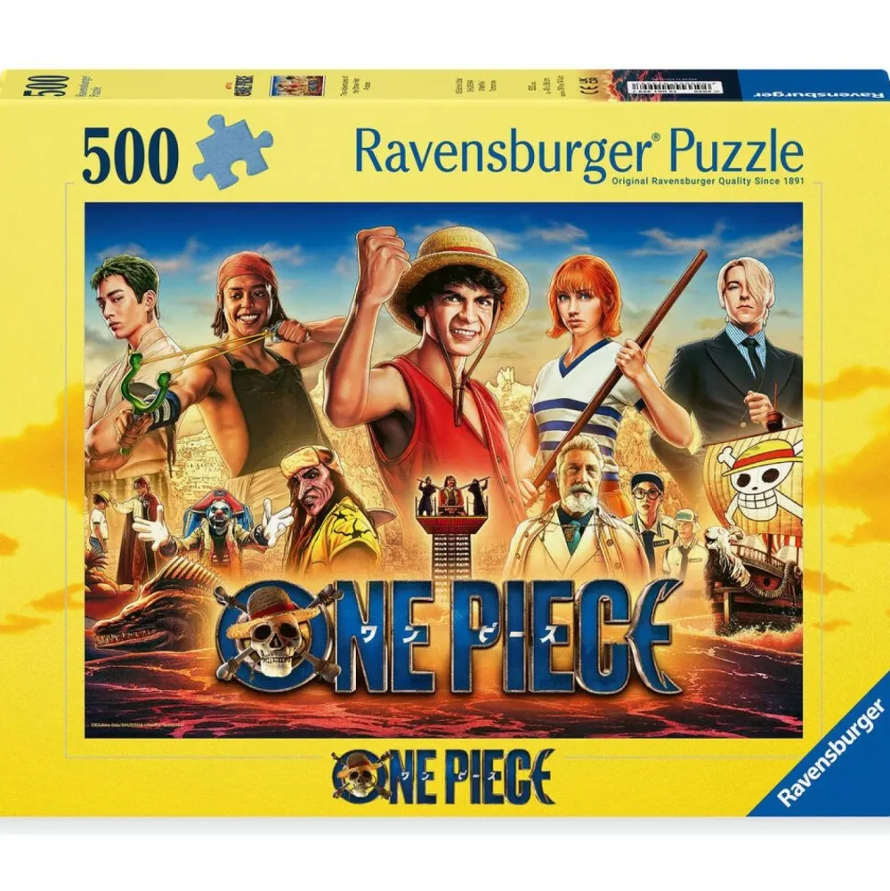 Ravensburger Puzzle 500 pièces One Piece - Les aventures des pirates du chapeau de paille^ Puzzles De 500 À 999 Pièces