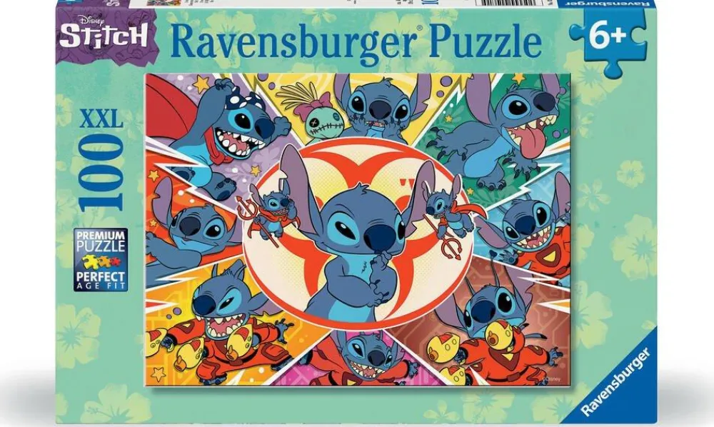 Ravensburger Puzzle 100 pièces XXL - Univers Stitch^ Puzzles De 100 À 499 Pièces