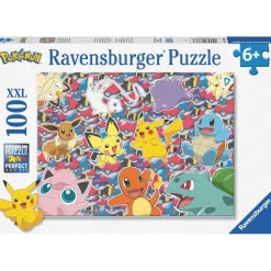 Ravensburger Puzzle 100 pièces XXL Bataille Pokemon^ Puzzles De 100 À 499 Pièces