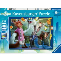 Ravensburger Puzzle 100 pièces XXL Retour à Zootopie - Zootropolis 2^ Puzzles De 100 À 499 Pièces