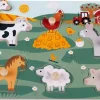 L'Atelier du bois Puzzle Animaux De La Ferme En Bois^Enfant Puzzles Bébés Et Enfants