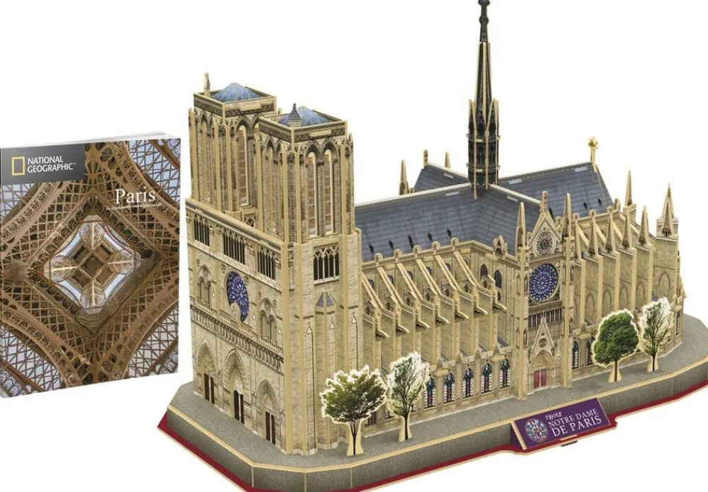MGM Puzzle 3d Notre Dame 128 Pièces^ Puzzles 3D