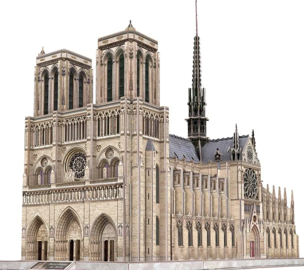 MGM Puzzle 3D Notre Dame de Paris^ Puzzles 3D