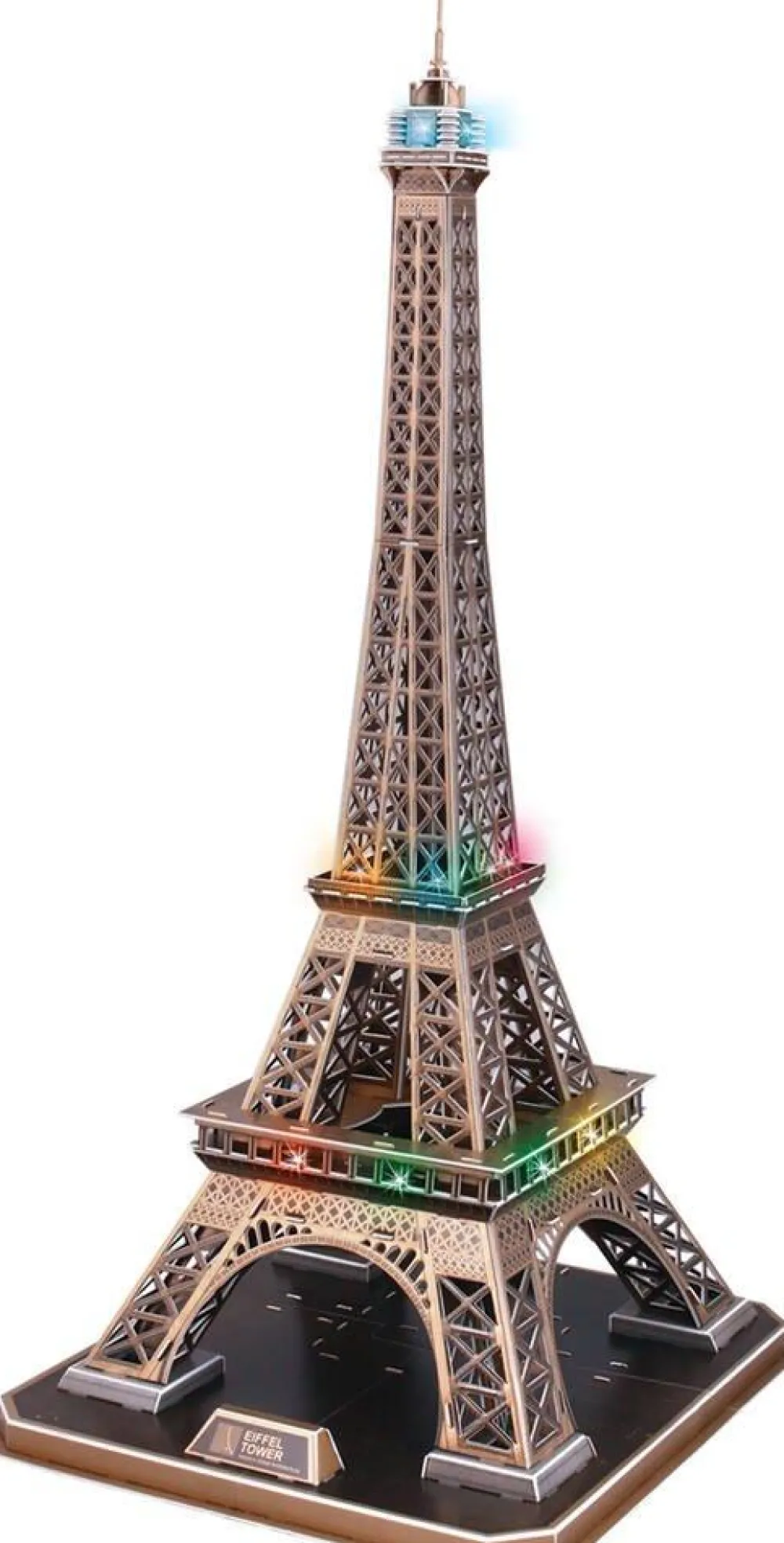 MGM Puzzle 3d Tour Eiffel Lumineux 84 pièces^ Puzzles 3D