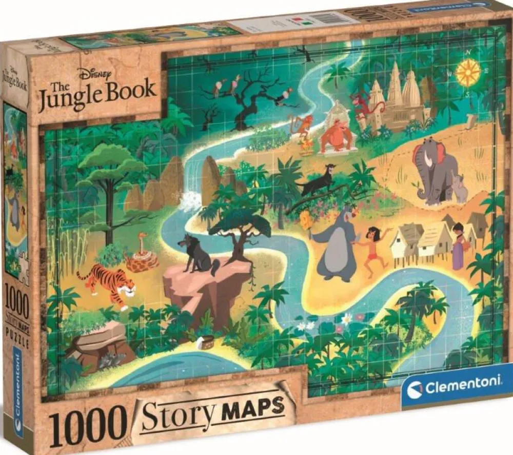 Clementoni Puzzle Disney - Le Livre De La Jungle - 1000 Pièces^ Puzzles De 1000 À 1499 Pièces