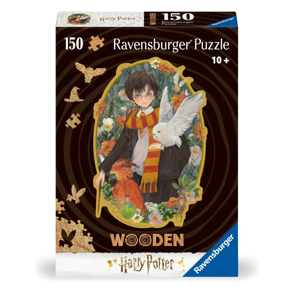 Ravensburger Puzzle en bois 150 pièces Harry Potter et Edwige^ Puzzles De 100 À 499 Pièces