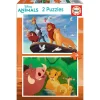 Educa Borras Puzzle Le Roi Lion 2 X 48 Pièces^Enfant Puzzles Bébés Et Enfants