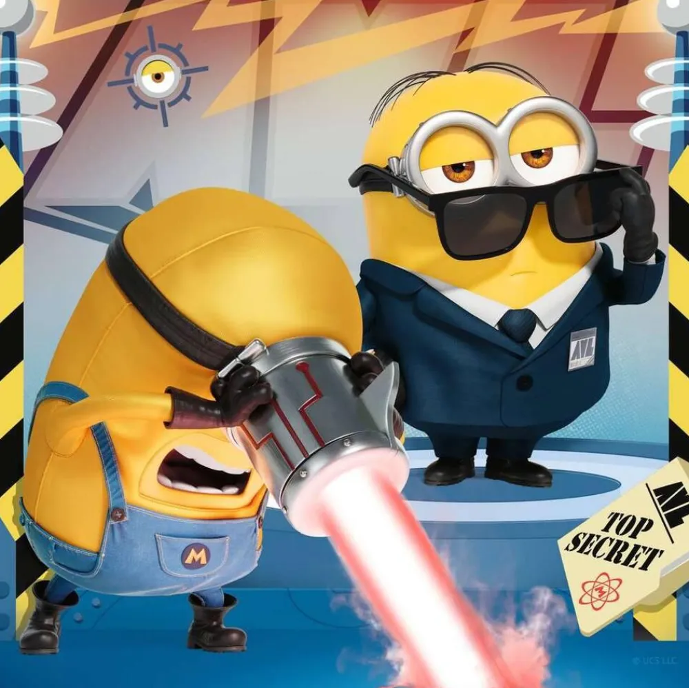 Ravensburger Puzzle Minions 3x49 Pièces - Moi Moche Et Méchant 4^Enfant Puzzles Bébés Et Enfants