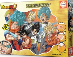 Educa Borras Puzzle Poster Dragon Ball Z, 250 Pièces^ Puzzles De 100 À 499 Pièces