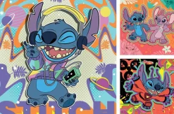 Ravensburger Puzzle 3x49 pièces - Stitch - Jouer toute la journée^Enfant Puzzles Bébés Et Enfants
