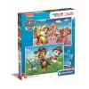 Clementoni Puzzle 2X20 pièces SuperColor La Pat Patrouille^Enfant Puzzles Bébés Et Enfants