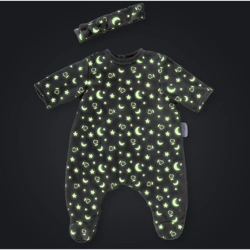 Corolle Pyjama brille dans la nuit - Mon grand poupon 36 cm^ Vêtements Pour Poupons Et Poupées