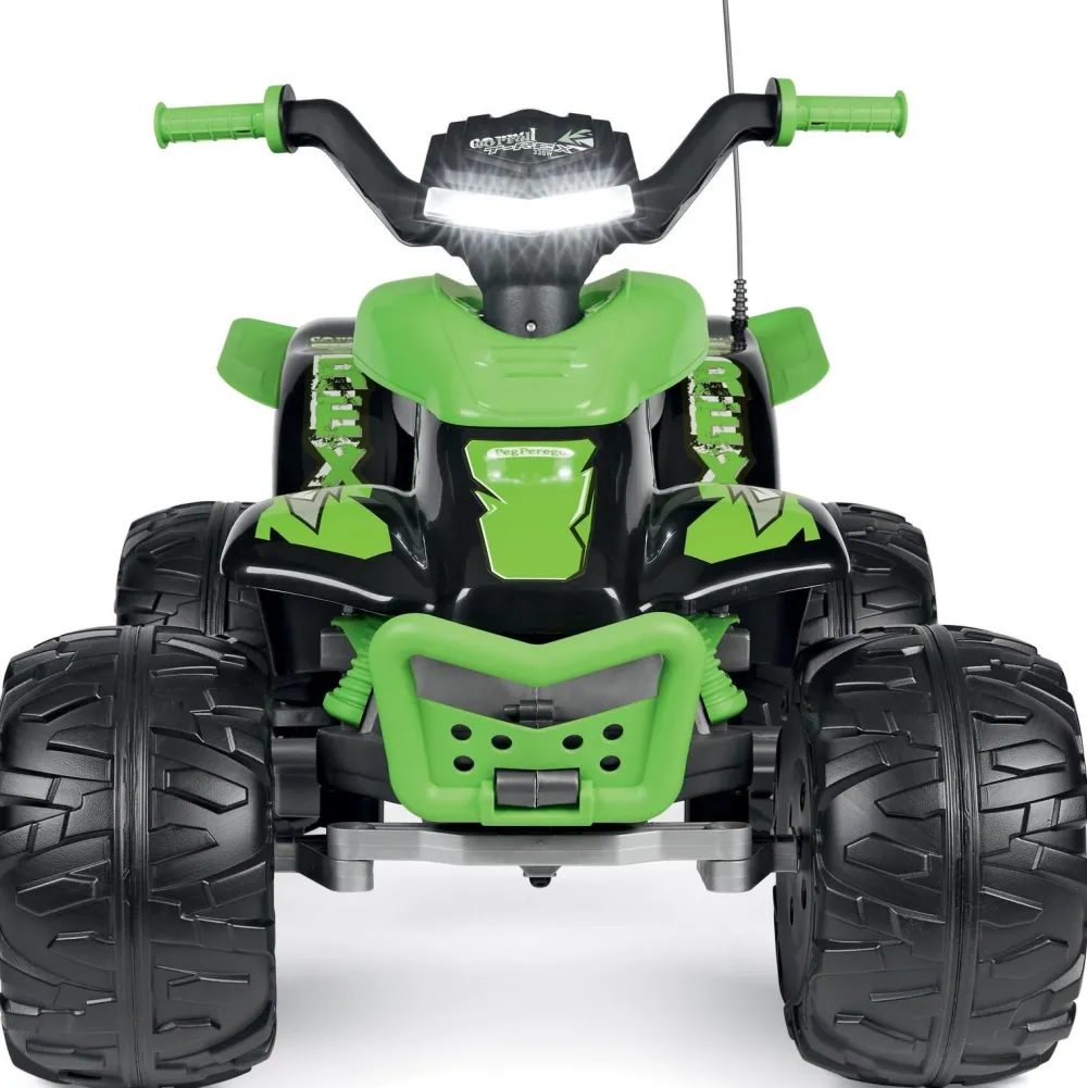 Peg Perego Quad corral TRex vert 12V - 330W^ Véhicules D'Extérieur