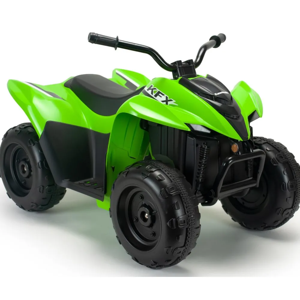 Injusa Quad Kawasaki vert KFX90 12v lithium^ Véhicules D'Extérieur