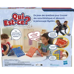 Hasbro Gaming Qui Est-ce - Nouvelle Version - Jeu de logique et déduction^ Quiz Et Devinettes