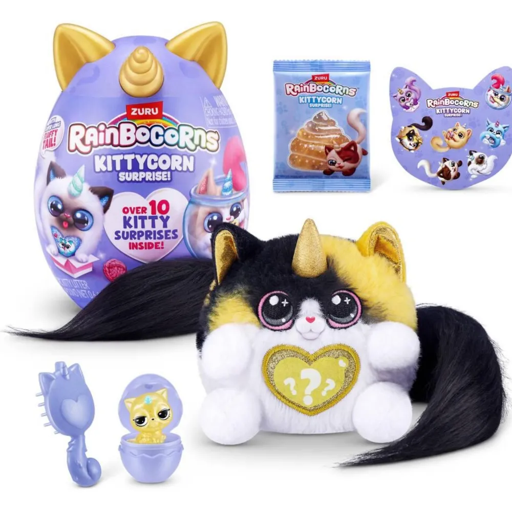 Zuru Rainbocorn Kittycorn surprise série 3^ Peluches Animaux