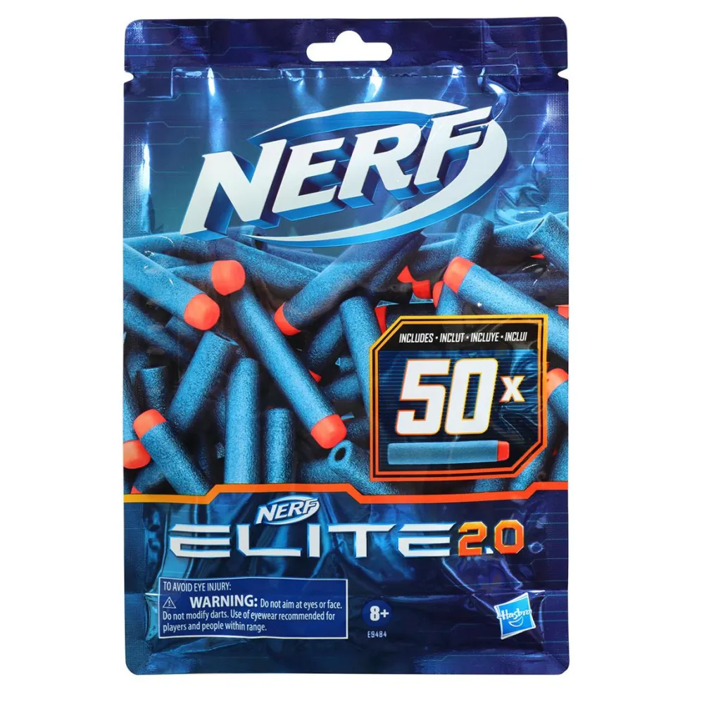 Nerf Recharge 50 fléchettes élite 2.0^ Jeux De Tir Et Pistolets