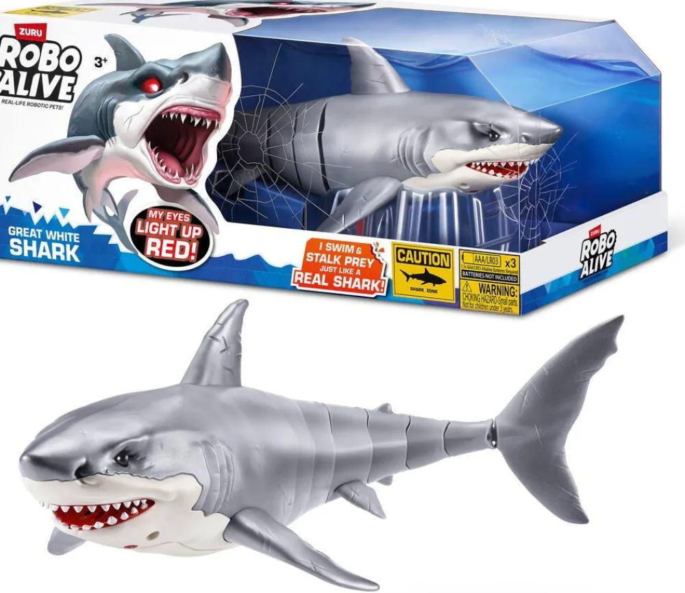 Varta Requin Robot Alive Shark attack^ Les Figurines Interactives Et À Fonction