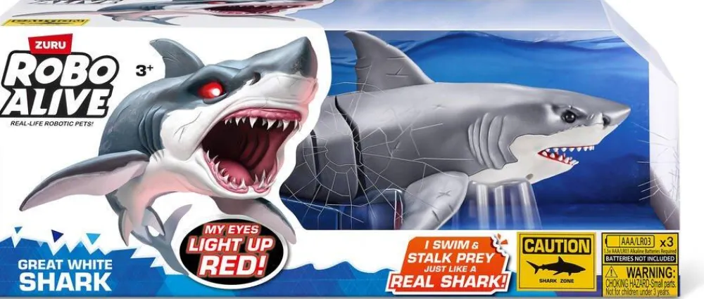 Varta Requin Robot Alive Shark attack^ Les Figurines Interactives Et À Fonction