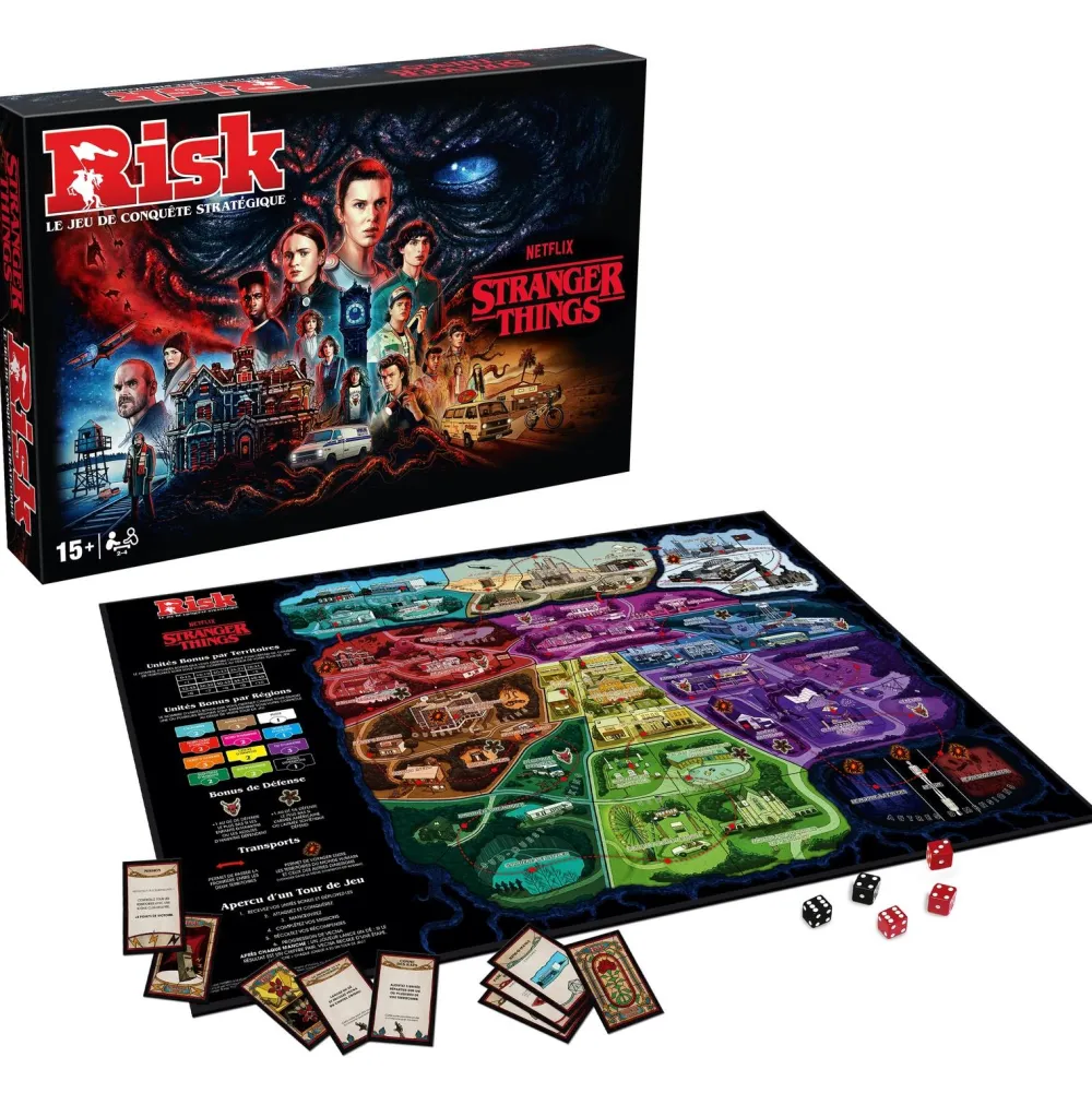 Winning Moves Risk Stranger Things^ Jeux De Stratégie Et De Réflexion