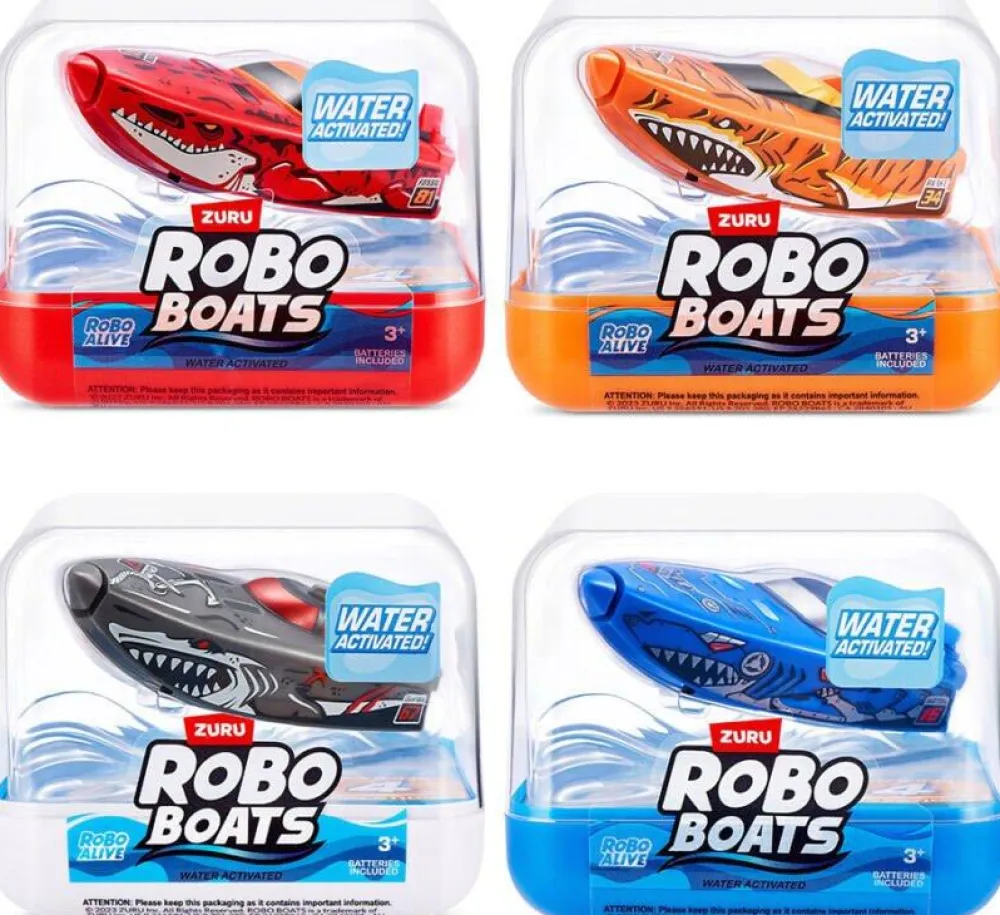 Zuru ROBO ALIVE - ROBO BOATS BATEAU^ Les Figurines Interactives Et À Fonction