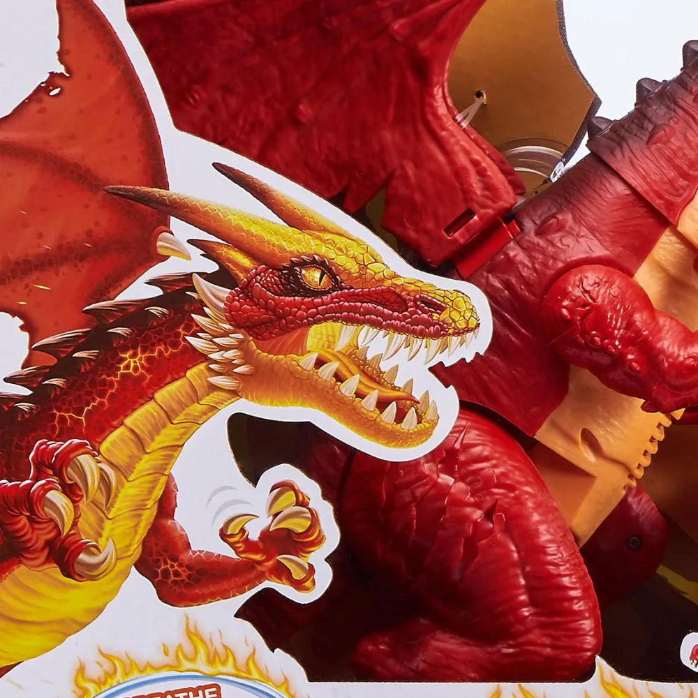 Zuru Robot Alive - Ferocious Dragon - Robot Dragon Rouge^ Les Monstres, Les Robots Et La Science-Fiction