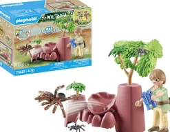 Playmobil Rocher avec araignée géante Wiltopia 71627^ Les Animaux
