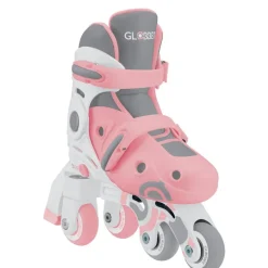 Globber Roller en ligne 2 en 1 évolutif rose^ Rollers, Skates Et Protections
