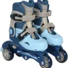 Moov'ngo Rollers évolutifs 3 roues bleu taille 30-33^ Rollers, Skates Et Protections