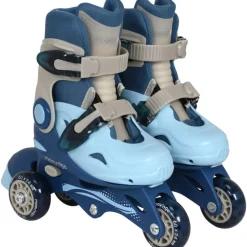 Moov'ngo Rollers évolutifs 3 roues bleu taille 30-33^ Rollers, Skates Et Protections