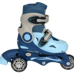 Moov'ngo Rollers évolutifs 3 roues bleu taille 30-33^ Rollers, Skates Et Protections