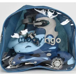 Moov'ngo Rollers évolutifs 3 roues bleu taille 30-33^ Rollers, Skates Et Protections