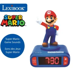 Lexibook Réveil Super Mario avec Effets Sonores^ Réveils|Décoration Et Accessoires De Fête