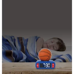 Lexibook Réveil veilleuse ballon de basket^ Réveils