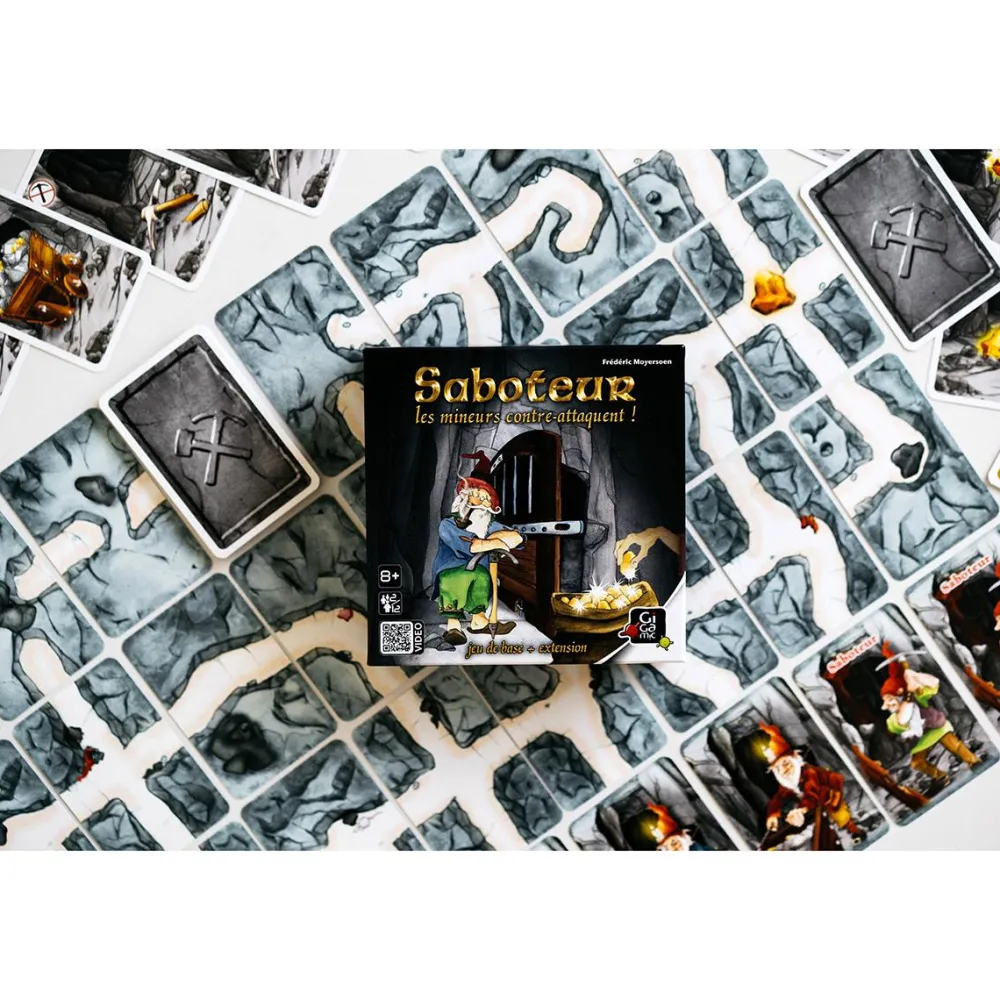 Gigamic Saboteur 2 - Les mineurs contre-attaquent^ Jeux De Stratégie Et De Réflexion