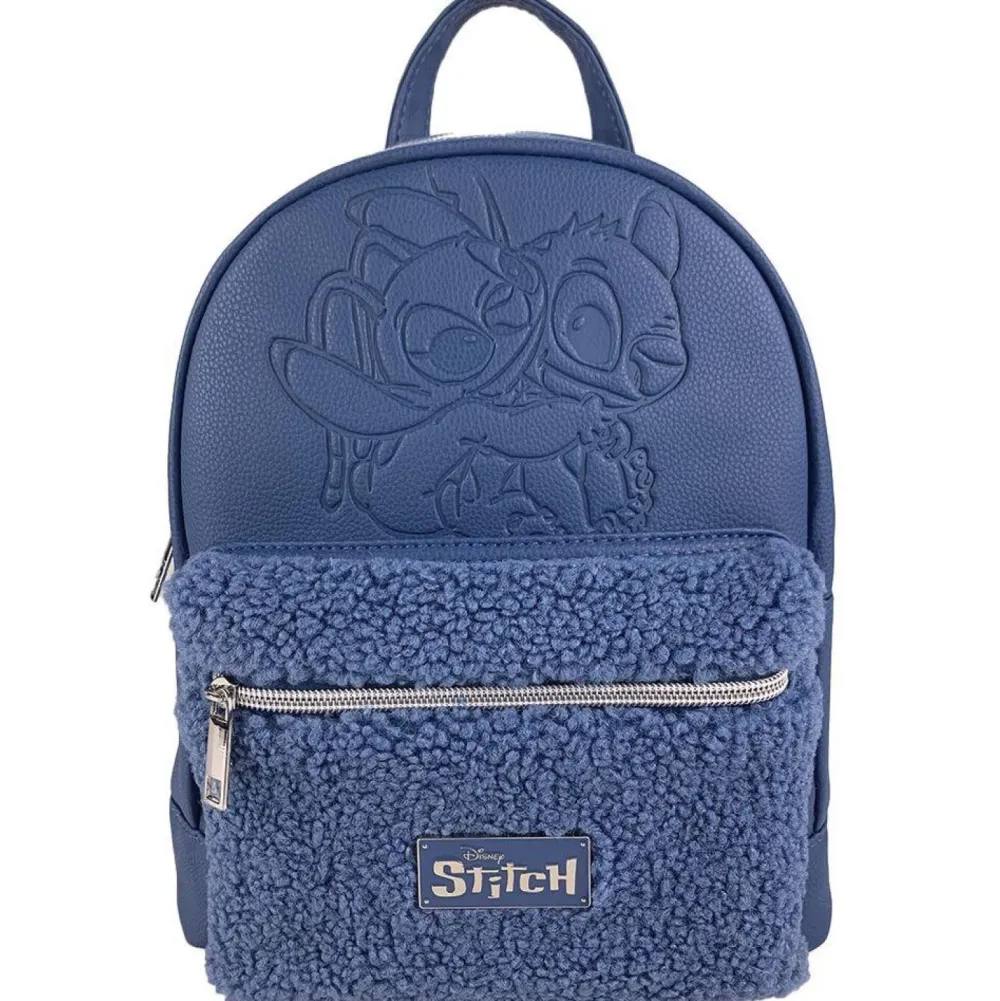 WTT Sac à dos Stitch et Angel - Fashion Hug Teddy Bleu^ Bagagerie