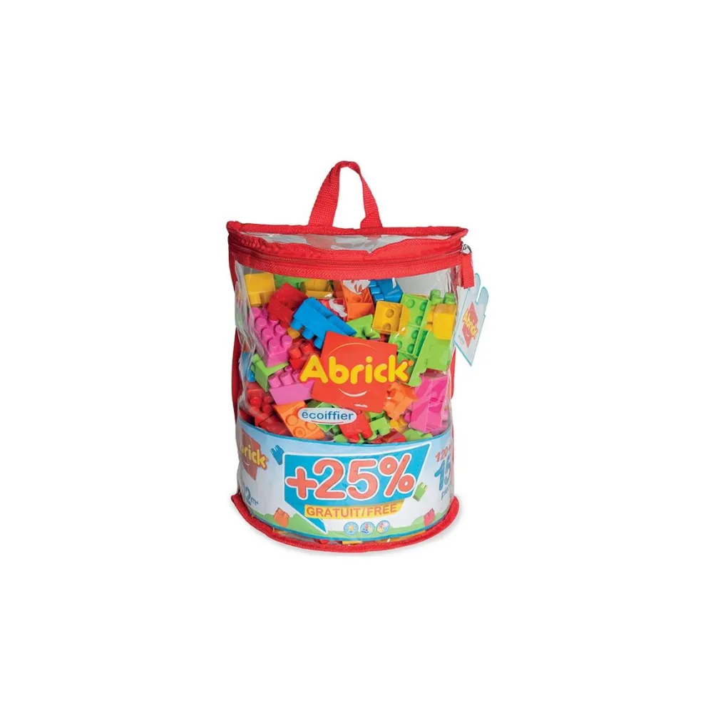 Ecoiffier Sac Promo 150 pièces Abrick^ Coffrets De Briques Et Construction Classique