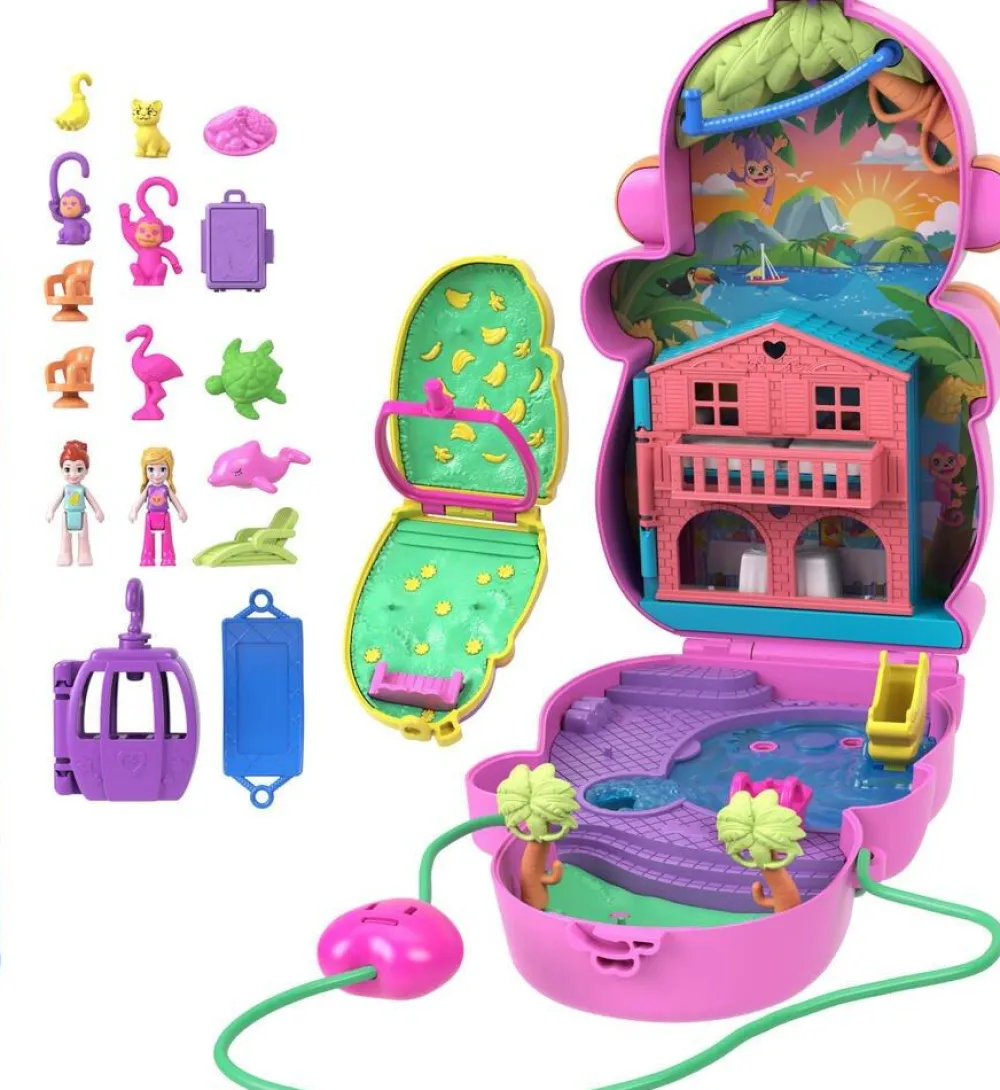 Mattel Sac surprise Singe - Polly Pocket^ Mini-Univers