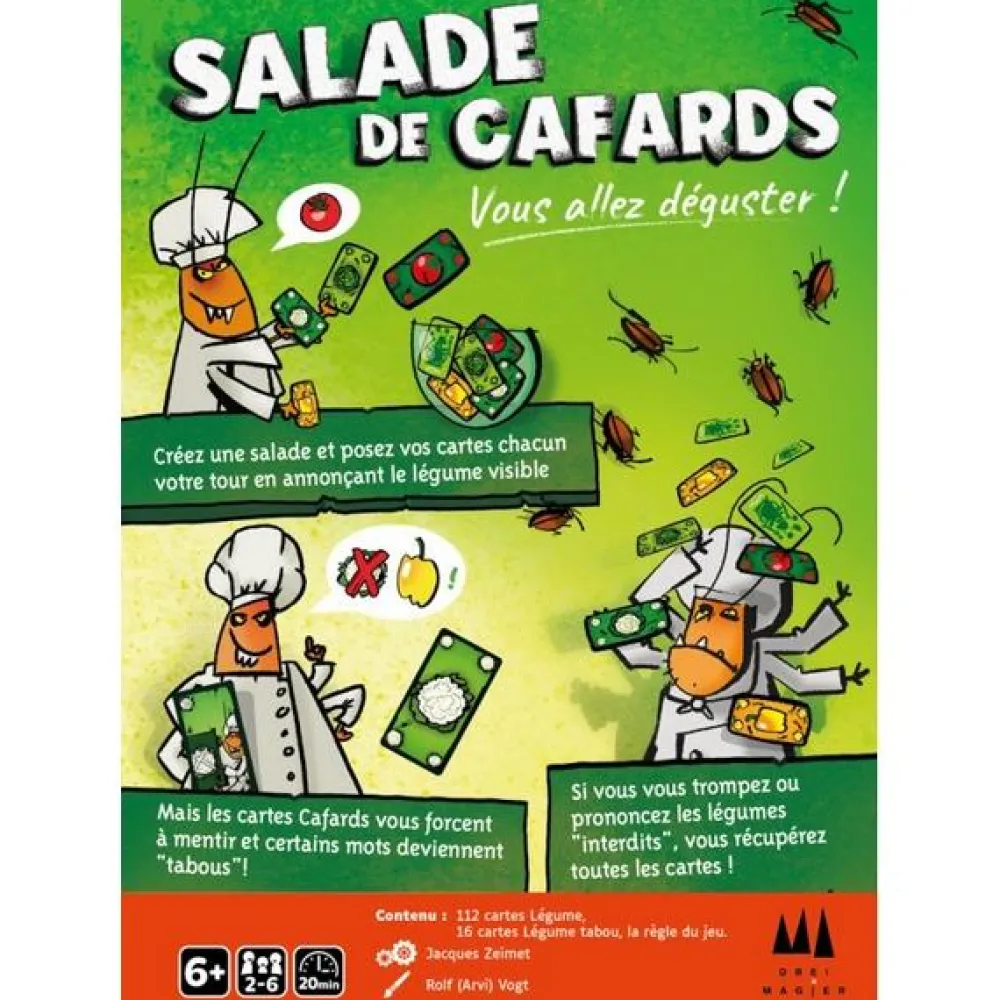 Gigamic Salade de cafards^ Jeux D'Ambiance