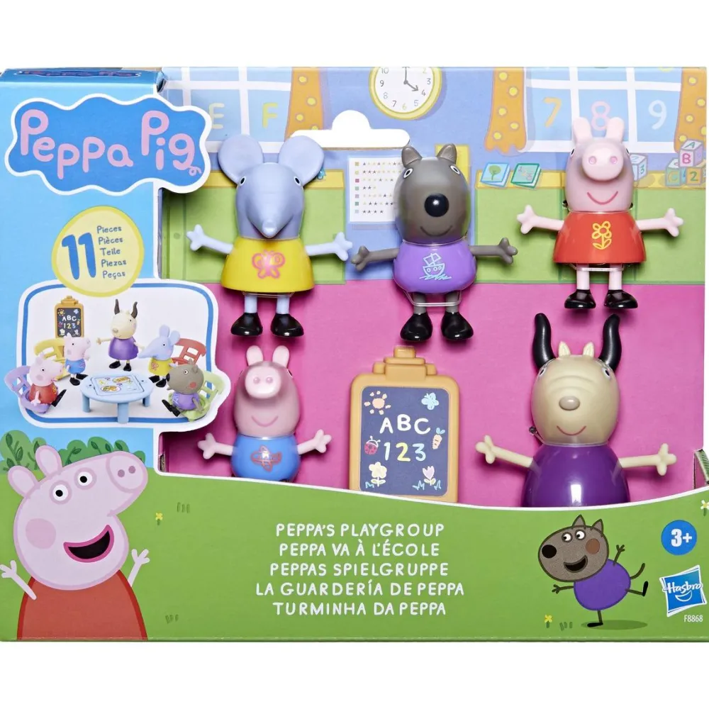 Hasbro Salle de classe de Peppa pig^ Les Héros Et Personnages