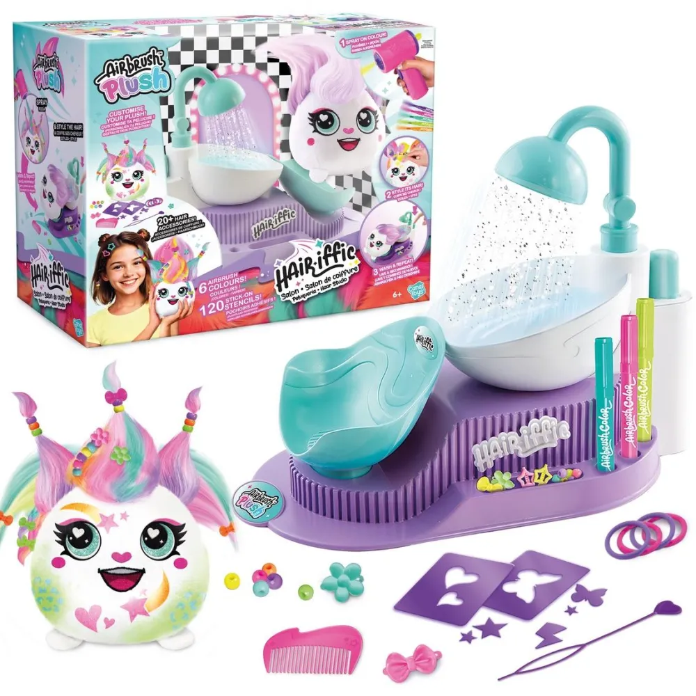 Canal Toys Salon de coiffure Hair'iff - Airbrush Plush^ Autres Activités Créatives