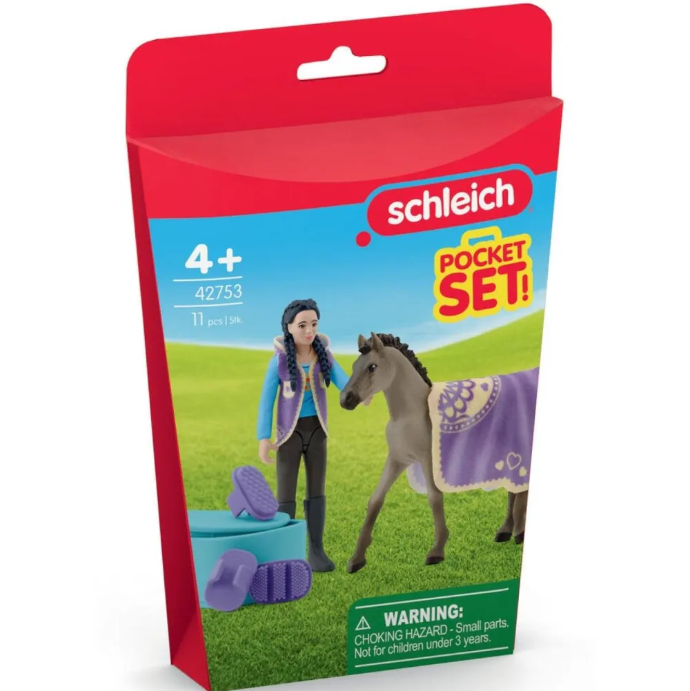 Schleich Séance de soin avec Kim - Mini monde^ La Ferme Et L'Univers Agricole