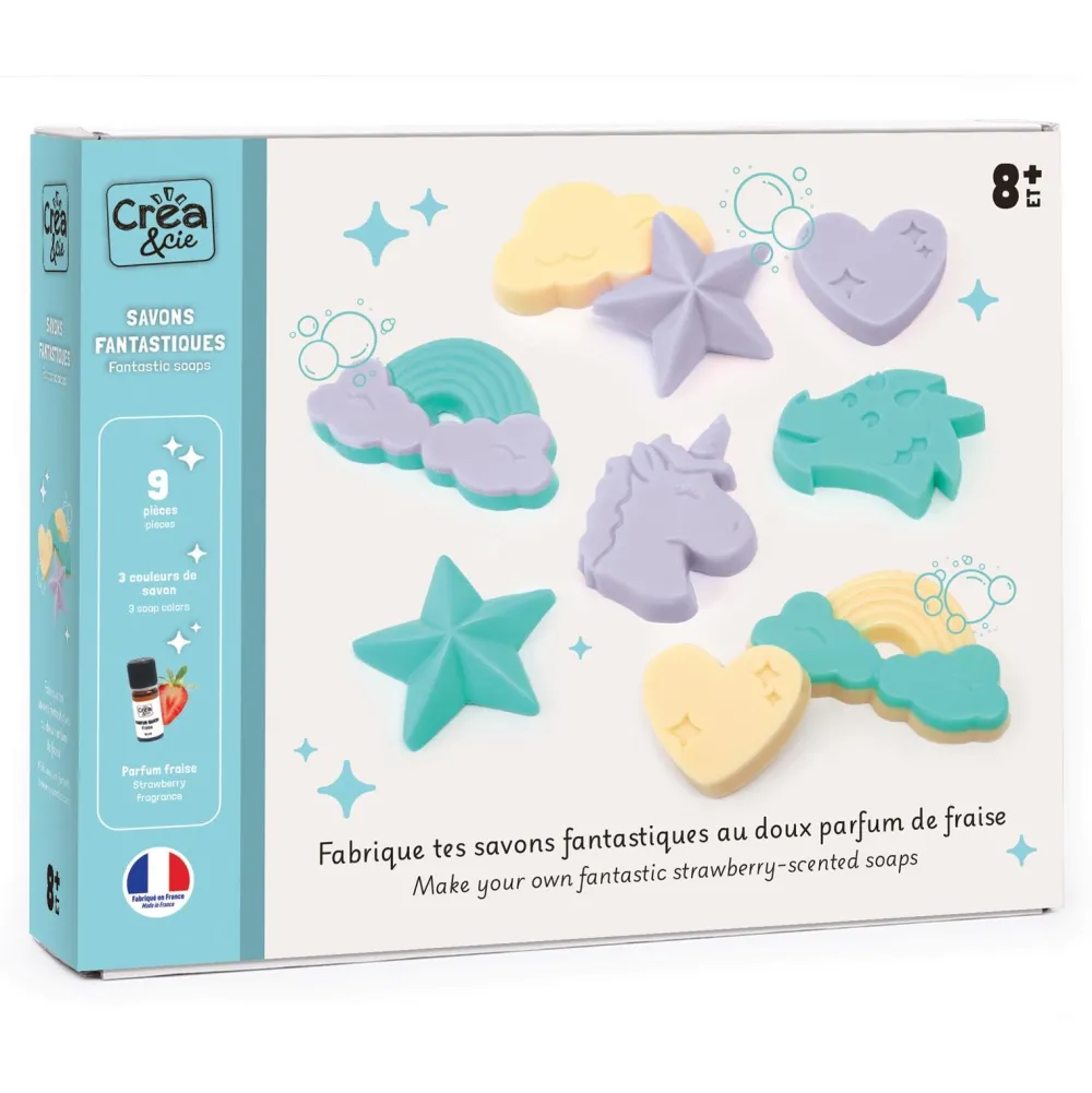 CREA & CIE Savons fantastiques - Coffret fabrique de savons^ Cosmétiques